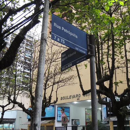 Flat Pitangueiras Boulevard Center Guaruja Exterior photo